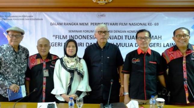 Para Pembicara Seminar dalam Rangka Hari Film Nasional
