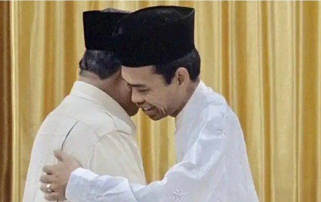 Ustad Abdul Somad dukung Prabowo Presiden