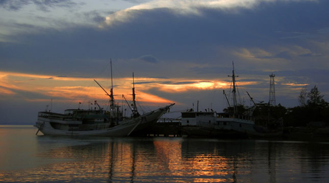 Ilustrasi Pelabuhan Marina di Tanjung Pandan, Belitung (Foto:dananwahyu)