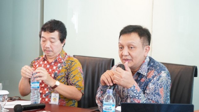 Hanung Harimba Rachman, Staff Ahli Menteri Bidang Ekonomi Makro, dalam Rapat Koordinasi Nasional Kementerian Koperasi dan UKM di Bangka-Belitung, Jumat (3/5/2019)