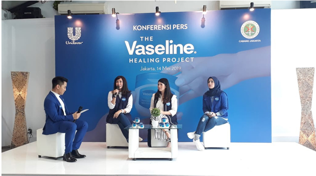 The Vaseline Healing Project” Bersama PERDOSKI