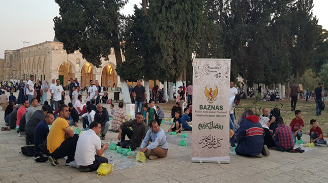  BAZNAS Sediakan Hidangan Berbuka Puasa di Masjid Al-Aqsa Palestina