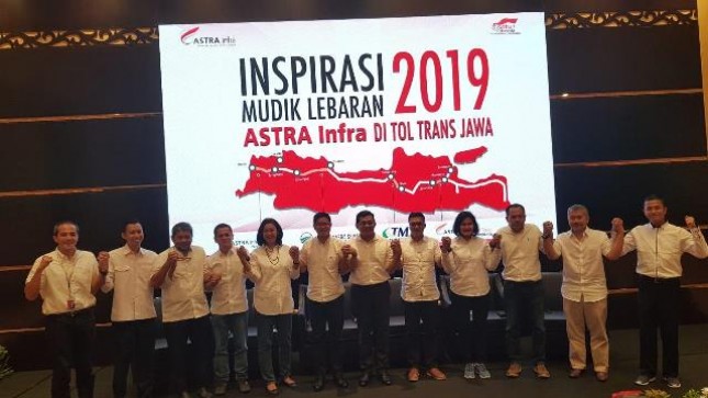 ASTRA Infra grup mengadakan acara media gathering sekaligus berbagi informasi tentang persiapan dan program mudik dengan tema “Inspirasi Mudik 2019 ASTRA Infra di tol Trans Jawa”