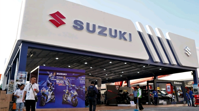 Penampakan Booth Suzuki di PRJ