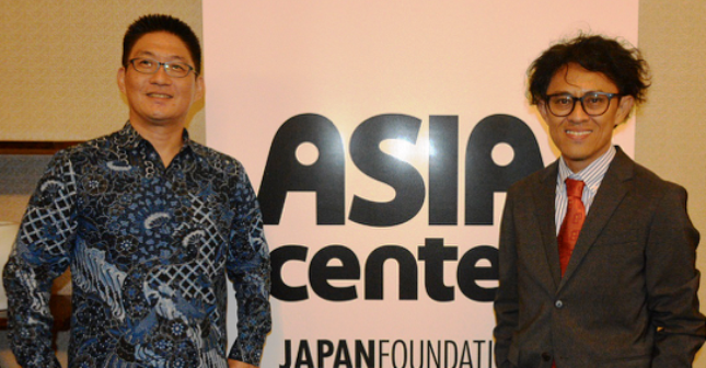 Director General Japan Foundation Jakarta, Tsukamoto Norihisa dan Riri Riza