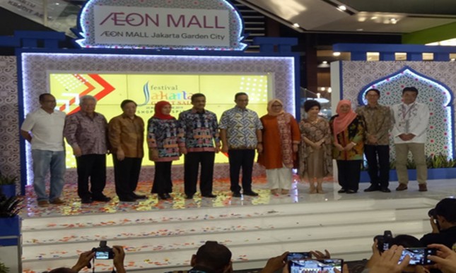 Gubernur DKI Jakarta, Anies Baswedan, resmi membuka perhelatan tahunan FESTIVAL JAKARTA GREAT SALE