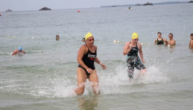 Rangkaian event sport tourism Bintan Triathlon 2019 telah dimulai, Jumat (7/6).