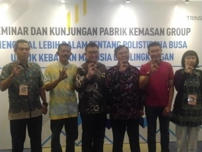 “Mengenal Lebih Dalam tentang Polistirena Busa untuk Kebaikan Manusia dan Lingkungan” di Karawang, Jawa Barat, Rabu (26/6/2019).