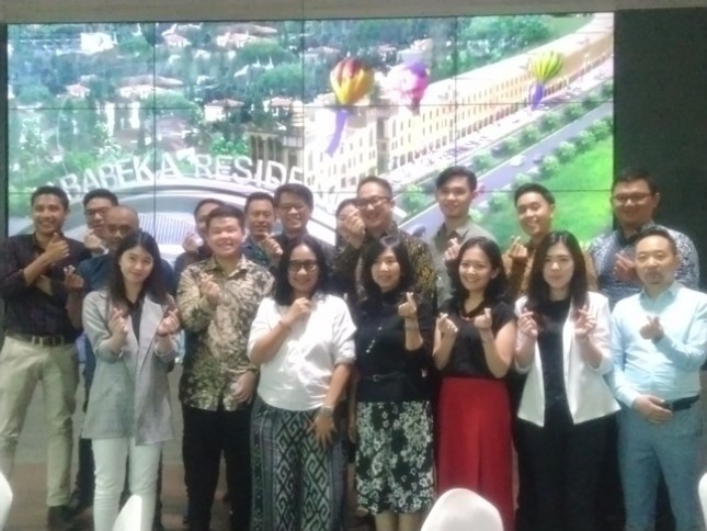 PT Graha Buana Cikarang mengadakan acara internasional property agent gathering di President Lounge, Menara Batavia, Selasa (2/7/2019)