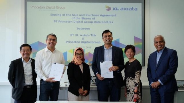 Princeton Digital Group Akuisisi Kepemilikan Mayoritas di Portofolio Bisnis Data Center XL Axiata di Indonesia,