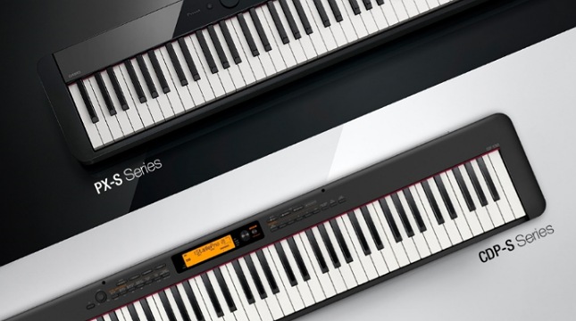 Dua piano digital Casio 