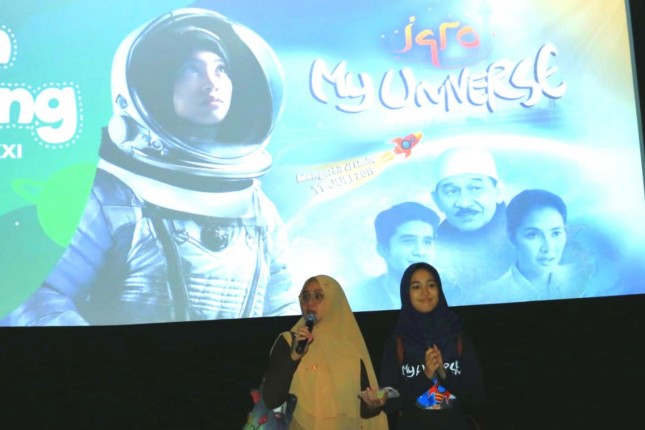 Corsec BNI Syariah bersama Aktris Film Iqro