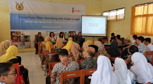 Hari Bakti TNI AU Ke-72, Smile Train Gelar Edukasi dan Operasi Gratis Bibir Sumbing 