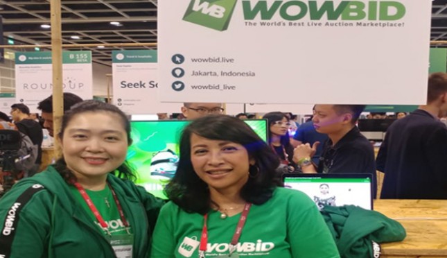 Mewakili Indonesia Wowbid Hadir di Konfrensi Teknologi Digital Rise 2019 di Hongkong