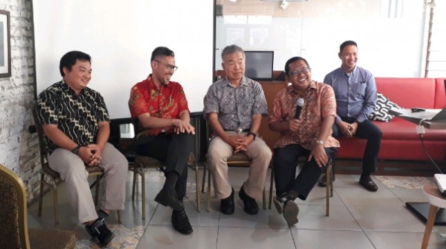 Konferensi pers Moosa Genetika Farmindo di Jakarta, Kamis (25/7).(Andi Mardana)