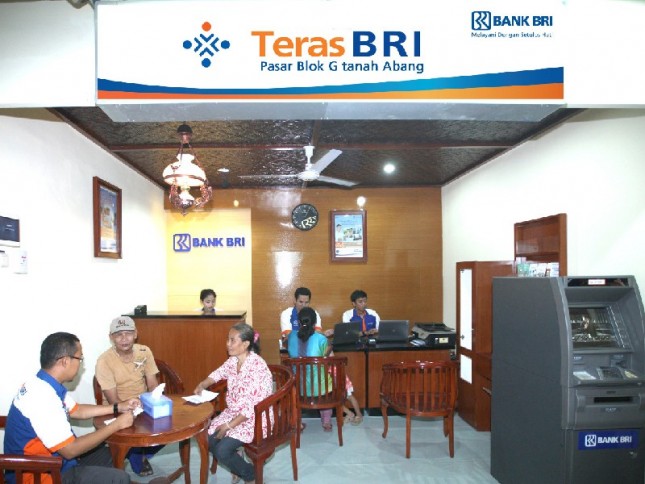 Teras BRI Pasar Blok G Tanah Abang