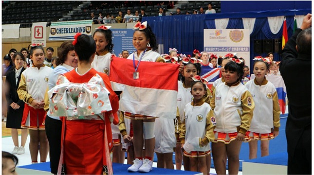 Timnas Cheerleading Indonesia 