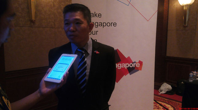 Mr. Raymond Lim, Area Director Singapore Tourism Board (STB) (Chodijah Febriyani/Industry.co.id)