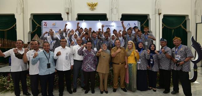 Sinergi BUMN Lepas 30 Siswa Mengenal Nusantara ke Provinsi Kaltim