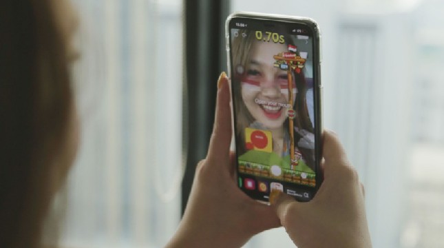 IM3 Ooredoo juga meluncurkan Augmented Reality (AR) filter yang bisa digunakan di aplikasi Instagram.(Ist) 