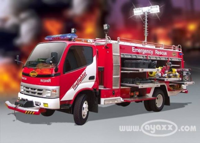 Fire Truck hasil brand ayaxx sudah berpengalaman hampir 23 tahun