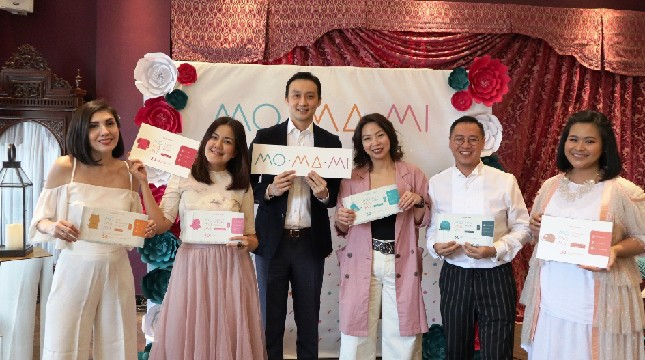 Peluncuran MoMaMi produk perawatan bayi dan anak oleh Kanmo Group di Jakarta baru-baru ini.(Ist)