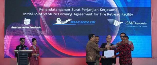GMF AeroAsia-Batam-Aero Technic Resmikan Pembangunan Hanggar Tahap III 