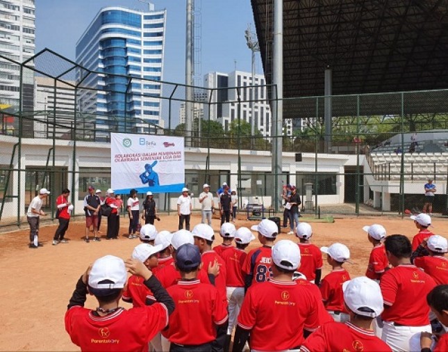 Garuda Baseball-Softball Club Berkolaborasi dengan PT Bekasi Fajar Industrial Estate Tbk. Dalam Pembinaan Baseball Usia Dini