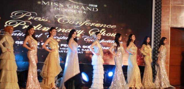 Miss Grand Indonesia 2019, 34 Finalis Sukses Lewati Sesi Penjurian Kostum Tradisional