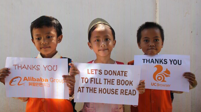 UCWeb dan Rumah Literasi Indonesia akan berkolaborasi dalam kampanye untuk mendorong pemerataan distribusi buku di masyarakat.(Ist)