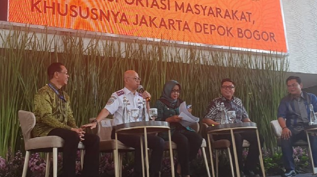 Diskusi bertajuk 'Peran TOD sebagai Solusi Transportasi Masyarakat, Khususnya Jakarta Depok Bogor'