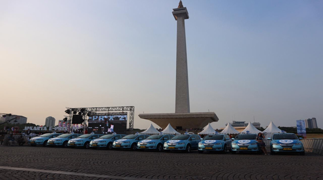 Kerahkan Armada E-Bluebird, Bluebird Dukung Gelaran Formula E di Jakarta