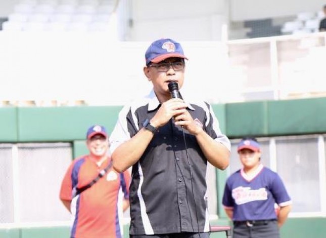 Febrinaldy Darmansyah Ketum Garuda Baseball-Softball Club menegaskan 