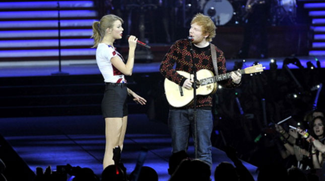 Taylor Swift dan Ed Sheeran (Gareth Cattermole/TAS/Contributor/Getty Images)