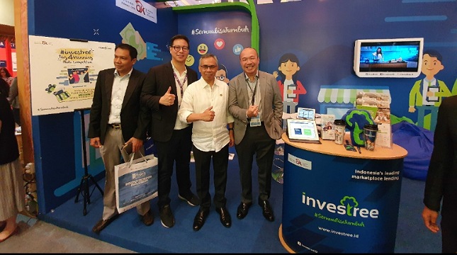 Investree Ramaikan di Indonesia Fintech Summit & Expo 2019