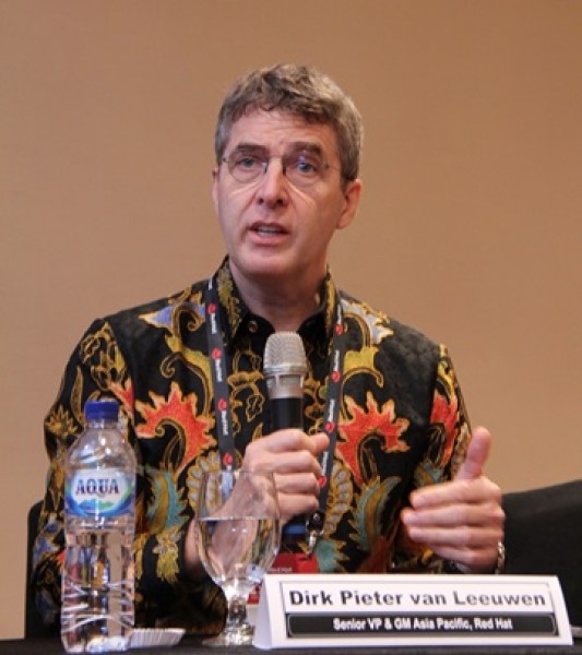 Dirk-Peter van Leeuwen Senior VP and General Manager for Asia Pacific Red Hat