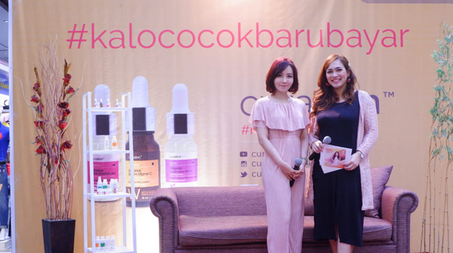 Grand Opening Curaskin Menggelar Promo #KaloCocokBaruBayar dan #Resultin15days