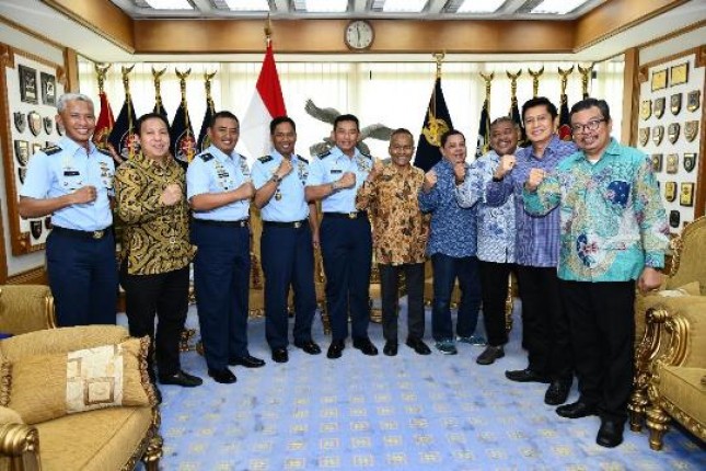 PWI Pusat dan TNI AU Siap Jalin Kerjasama