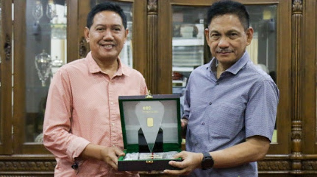 Dirut Pegadaian Lakukan Audiensi Dengan Polda Sulsel