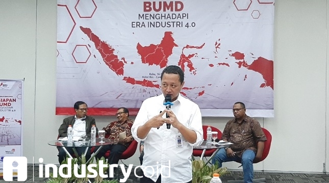 Kasubdit BUMD Bidang Lembaga Keuangan dan Aneka Usaha Ditjen Bina Keuangan Daerah Kementerian Dalam Negeri Bambang Arianto