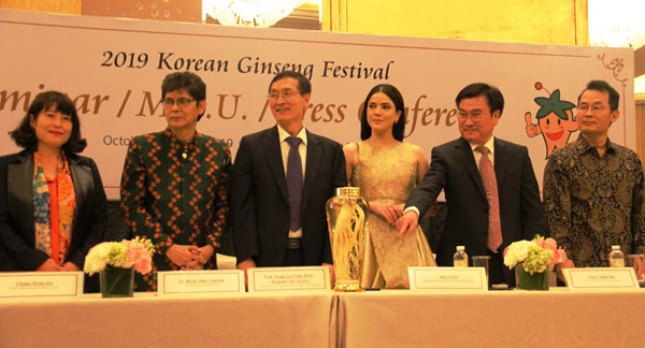 Para Pembicara Seminar "Korean Ginseng 2019" di Hotel Mulia