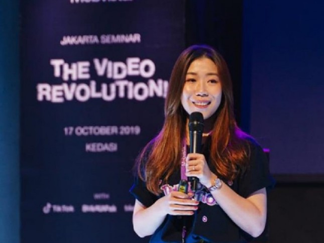 Vivi Wang, selaku Business Development Director Mobvista Asia Tenggara
