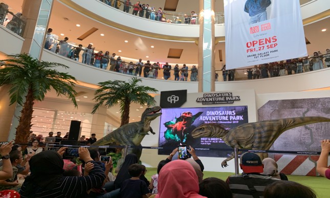 Grand Galaxy Park Kenalkan Dinosaurs Adventure Park di Bekasi