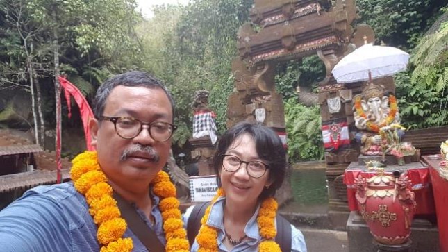 Delegasi Wartawan Korea Ikuti Tradisi Malukat Bali