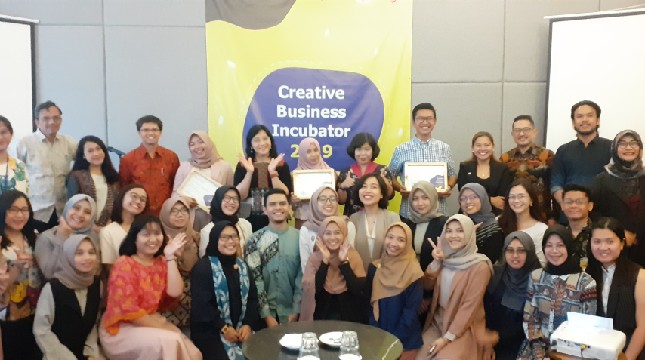 Dirjen IKMA Kemenperin Gati Wibawaningsih saat menutup Program “Creative Business Incubator 2019” (Foto: Ridwan/Industry.co.id)