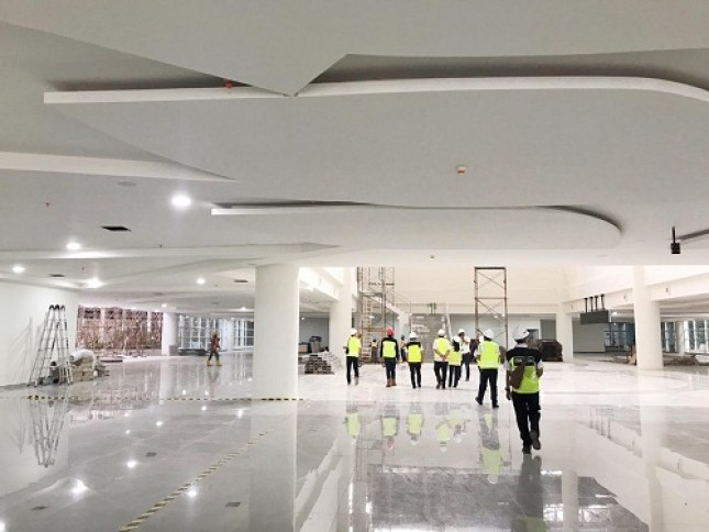 Terminal Baru Bandara Syamsudin Noor Banjarmasin yang siap diverifikasi oleh Kemenhub