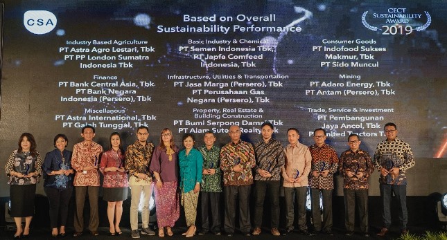 BCA Torehkan Prestasi Gemilang di Ajang CECT Sustainability Awards 2019 