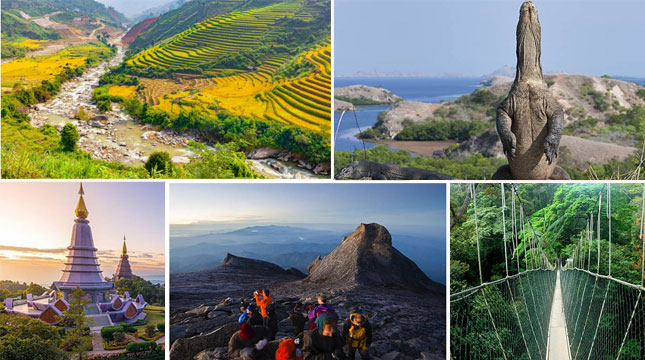 Ini 5 Wisata  Alam yang  Harus dikunjungi  di  Asia  Tenggara  