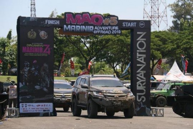 Danpasmar 2 Tutup Lomba Marinir Adventure OffRoad