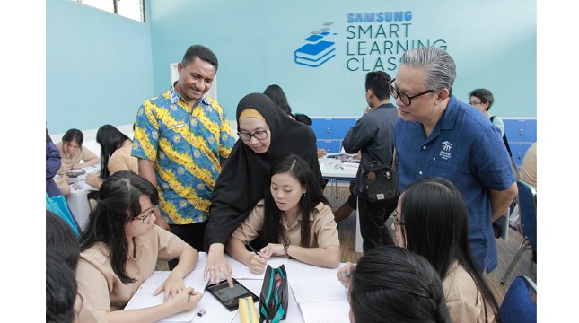 Samsung Smart Learning Class di Bangka